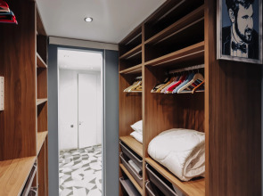 Апартаменты Lalapart Skyfall с панорамным видом с 46 этажа небоскреба Савеловский Сити