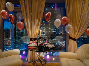 Квартира с потрясающим видом на Москва-Сити