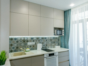 Апартаменты Студия ЖК Кислород с видом на горы