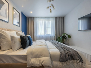 Апартаменты улучшенные, в центре города, с тремя спальнями