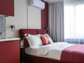 Апартаменты Pavlov Бордовая