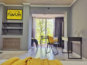 Квартира однокомнатная с панорамным видом на сквер