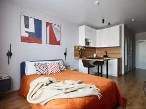 Апартаменты в 5 минутах ходьбы от метро Автово