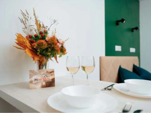 Апартаменты Студия Классическая С Современным Ремонтом на Курчатова