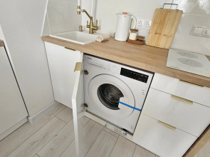 Квартира уютная с видом на березовую рощу