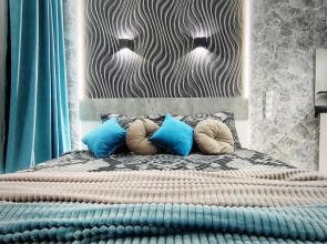 Квартира Guru c лаундж зоной на балконе