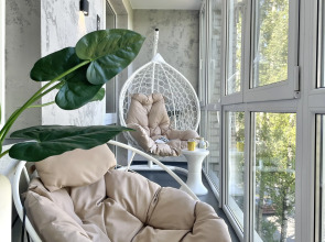 Апартаменты Стильные с Панорамным Видом