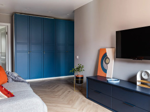 Квартира Piter Apartments двухкомнатные с кондиционером рядом с Лахтой