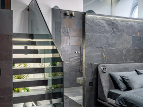 Апартаменты на Невском проспекте hth24 Apartments, авторский дизайн, сауна, камин