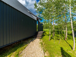 Частный Дом Барнхаус №5 с дровяной баней и горячим Чаном на 6 человек