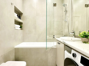 Апартаменты 158/4 Комфорт сити с двуспальной кроватью, диваном и красивым видом