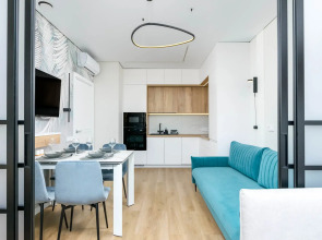 Апартаменты Морент с дизайнерским ремонтом в ЖК Фрукты