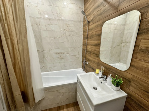 Квартира Enigma Apartments в ЖК Аквамарин рядом с набережной и ТРЦ Аквамолл