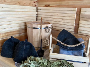 Гостевой дом атмосферный с камином около леса Dacha.Les