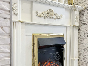 Квартира Роскошная Kravc Group с камином и просторной лоджией