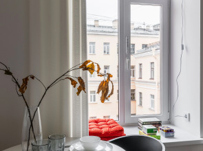 Квартира Уютная студия в центре с окнами в тихий двор