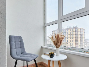 Квартира в ЖК Новый Горизонт для 6 гостей с балконом