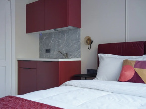 Апартаменты Pavlov Бордовая