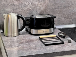 Апартаменты Granada Красивая студия в новом апарт-отеле на берегу канала