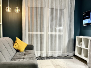 Апартаменты Дизайнерская студия Люкс с видом на Москва Сити