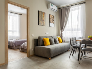 Апартаменты InHome24 Семейные апартаменты в ЖК Движение Тушино около метро Спартак