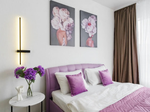 Квартира на 24 этаже с панорамным видом на две реки