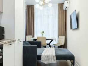 Квартира 1-комнатная видовая квартира в центре ЖК Рубин