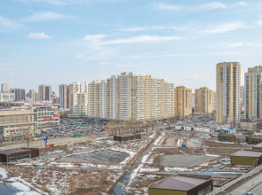 Квартира в это-стиле с потрясающим видом на город и рядом с метро