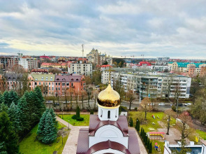 Квартира класса комфоpт плюс с красивым видом из окна в историческом центре города Амалиенау