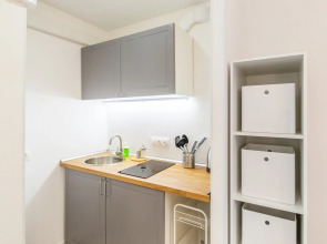 Апартаменты Monetka House Двухместная Студия с 2 окнами