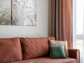 Квартира Персиковая Евродвушка