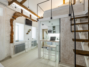 Апартаменты Лофт 4 Двухуровневые на Грузинской Улице 41А