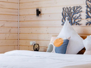 Частный дом Традиция отдыха - дом у озера c баней и купелью