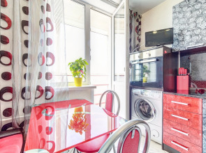 Апартаменты с 1 спальней и балконом