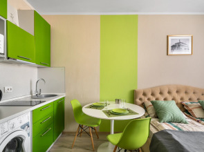 Апартаменты GLOBALSTAY. Современная студия ЖК Лайк 10 мин до Метро