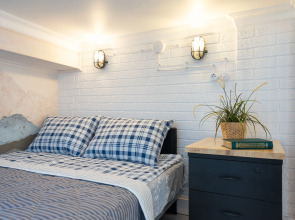 Квартира с Сауной, Камином и Кондиционером Лофт Центр Кремль Казань