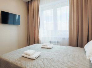 Апартаменты Взлёт Возле Аэропорта на 2 Гостя