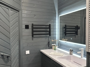 Частный Дом Баня с Собственной Террасой