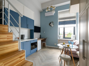 Апартаменты Двухуровневые Estetic House в LOFT FM