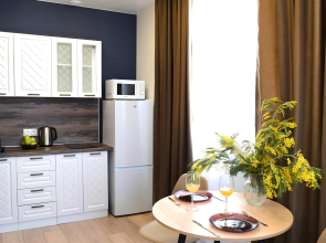 Апартаменты Морент с дизайнерским ремонтом в ЖК Фрукты