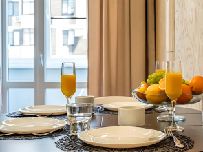 Апартаменты в центре города с видом на парк