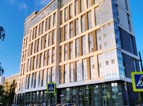 Квартира с красивой террасой на крыше дома в Белгороде