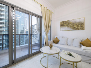 Квартира Luxury and spacious full Marina view