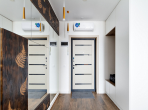 Апартаменты с видом на город с высоты птичьего полёта