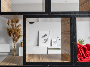 Квартира Просторная квартира с видом на Волгу