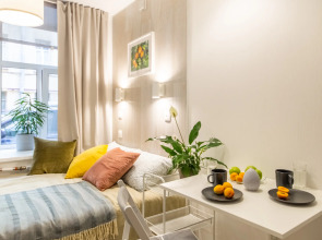 Апартаменты Monetka House Двухместная Студия с 2 окнами