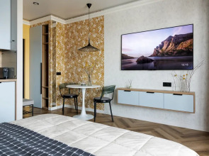 Апартаменты Relax View | Rasko home | c красивым ночным видом с высоты полета птиц