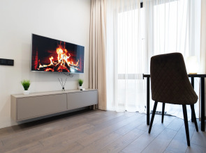 Апартаменты Lalapart Natural harmony с панорамными окнами у метро Дмитровская