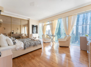 Квартира с потрясающим видом на Москва-Сити