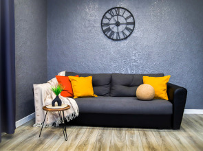 Апартаменты «Home Vita» стильные, просторные, красивый вид из окна